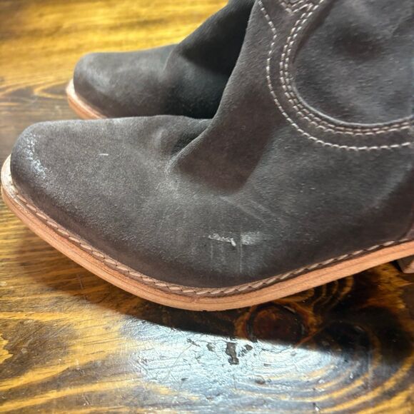 Sam Edelman Gray Boots Size 8 - Picture 4 of 11